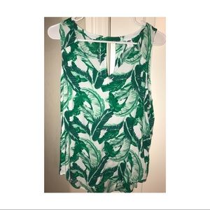 Size XL Palm Print top